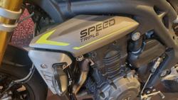 2022 Triumph Speed Triple RS 1200 Speed Triple Silver
