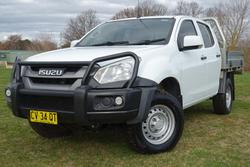 2020 Isuzu D-MAX SX MY19 4X4 Dual Range Splash White