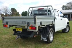 2020 Isuzu D-MAX SX MY19 4X4 Dual Range Splash White