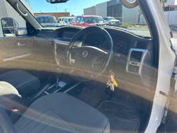2008 Nissan Patrol ST GU 6 MY08 4X4 Dual Range White