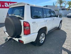 2008 Nissan Patrol ST GU 6 MY08 4X4 Dual Range White