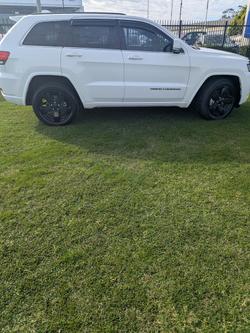 2014 Jeep Grand Cherokee Blackhawk WK MY14 4X4 Dual Range Bright White