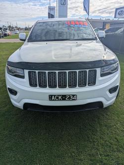 2014 Jeep Grand Cherokee Blackhawk WK MY14 4X4 Dual Range Bright White
