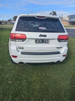 2014 Jeep Grand Cherokee Blackhawk WK MY14 4X4 Dual Range Bright White