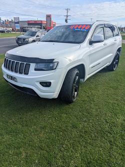 2014 Jeep Grand Cherokee Blackhawk WK MY14 4X4 Dual Range Bright White