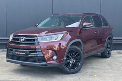 2019 Toyota Kluger Black Edition GSU50R Red