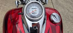 2007 Yamaha XVS650 V-STAR CUSTOM Red
