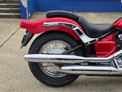 2007 Yamaha XVS650 V-STAR CUSTOM Red