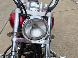 2007 Yamaha XVS650 V-STAR CUSTOM Red