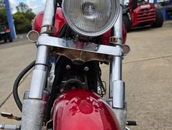 2007 Yamaha XVS650 V-STAR CUSTOM Red
