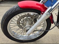 2007 Yamaha XVS650 V-STAR CUSTOM Red