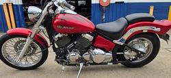 2007 Yamaha XVS650 V-STAR CUSTOM Red