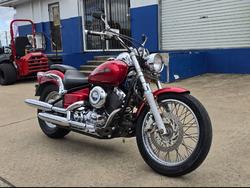 2007 Yamaha XVS650 V-STAR CUSTOM Red