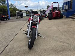 2007 Yamaha XVS650 V-STAR CUSTOM Red