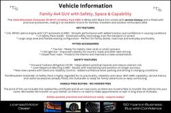 2016 Mitsubishi Outlander LS Safety Pack
