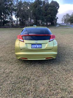2013 Honda Civic VTi-L 9th Gen MY13 Yellow Topaz