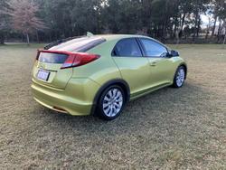2013 Honda Civic VTi-L 9th Gen MY13 Yellow Topaz