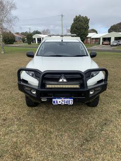 2022 Mitsubishi Triton GLX MR MY22.5 4X4 Dual Range White
