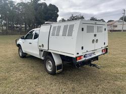 2022 Mitsubishi Triton GLX MR MY22.5 4X4 Dual Range White