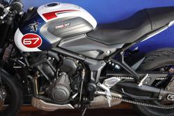 2024 TRIUMPH TRIDENT 660 White