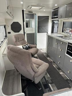 2020 Red Centre Newell 206 rear door caravan