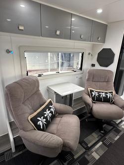 2020 Red Centre Newell 206 rear door caravan