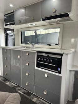 2020 Red Centre Newell 206 rear door caravan