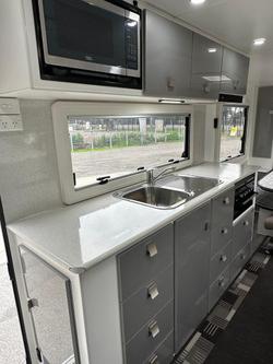 2020 Red Centre Newell 206 rear door caravan
