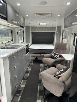 2020 Red Centre Newell 206 rear door caravan