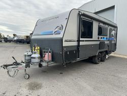 Red Centre Newell 206 Rear Door Caravan