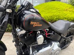 2008 HARLEY-DAVIDSON FLSTSB SOFTAIL CROSS BONES Black