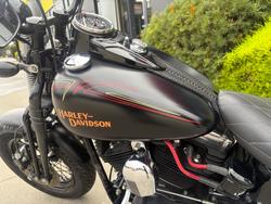 2008 HARLEY-DAVIDSON FLSTSB SOFTAIL CROSS BONES Black