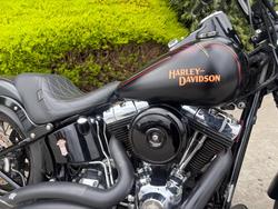 2008 HARLEY-DAVIDSON FLSTSB SOFTAIL CROSS BONES Black