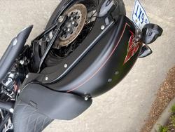 2008 HARLEY-DAVIDSON FLSTSB SOFTAIL CROSS BONES Black