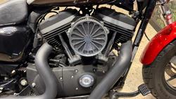 2013 Harley-Davidson 1200 Custom (XL1200C) Sportster Orange