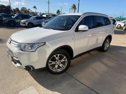 2014 Mitsubishi Outlander ES ZJ MY14.5 4X4 On Demand White