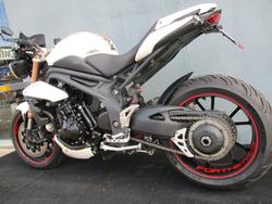 2012 Triumph SPEED TRIPLE White