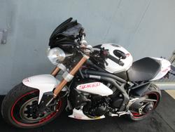 2012 Triumph SPEED TRIPLE White
