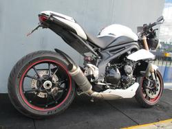 2012 Triumph SPEED TRIPLE White
