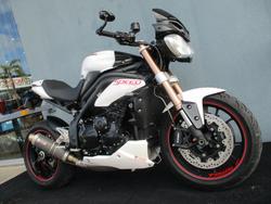2012 Triumph SPEED TRIPLE White