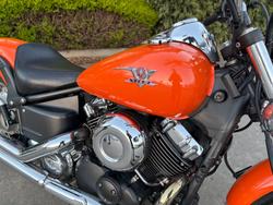 2006 Yamaha XVS650 V-STAR CUSTOM Orange