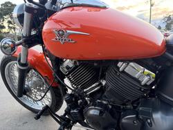 2006 Yamaha XVS650 V-STAR CUSTOM Orange