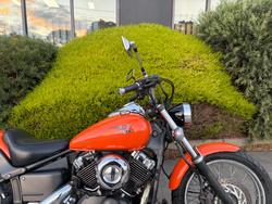 2006 Yamaha XVS650 V-STAR CUSTOM Orange
