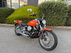 2006 Yamaha XVS650 V-STAR CUSTOM Orange