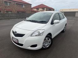 2012 Toyota Yaris YRS NCP93R MY11 Snowcap White