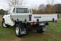 2020 Mitsubishi Triton GLX MR MY21 4X4 Dual Range White