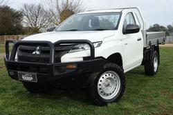 2020 Mitsubishi Triton GLX MR MY21 4X4 Dual Range White