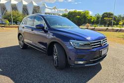 2020 Volkswagen Tiguan 162TSI Highline 5N MY20 Four Wheel Drive Atlantic Blue