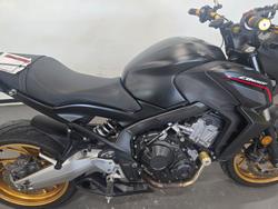 2017 Honda CB650FA (ABS) Black