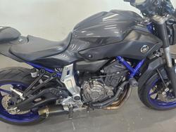 2015 Yamaha MT-07 HO Blue
